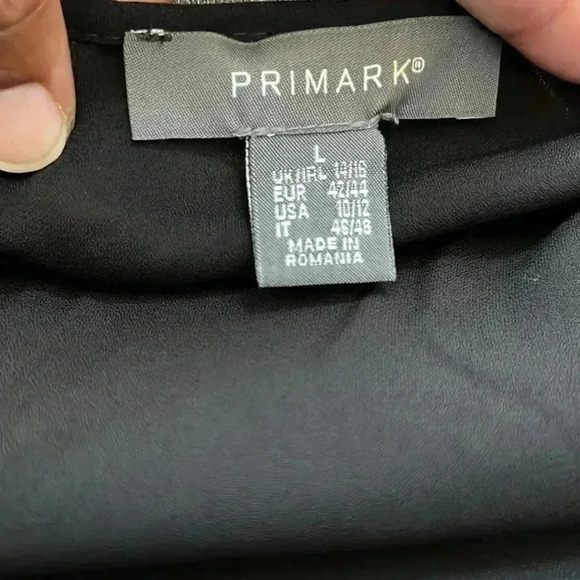 Primark Boho Open Front Belted Floral Kimono Size L - Picture 7 of 7